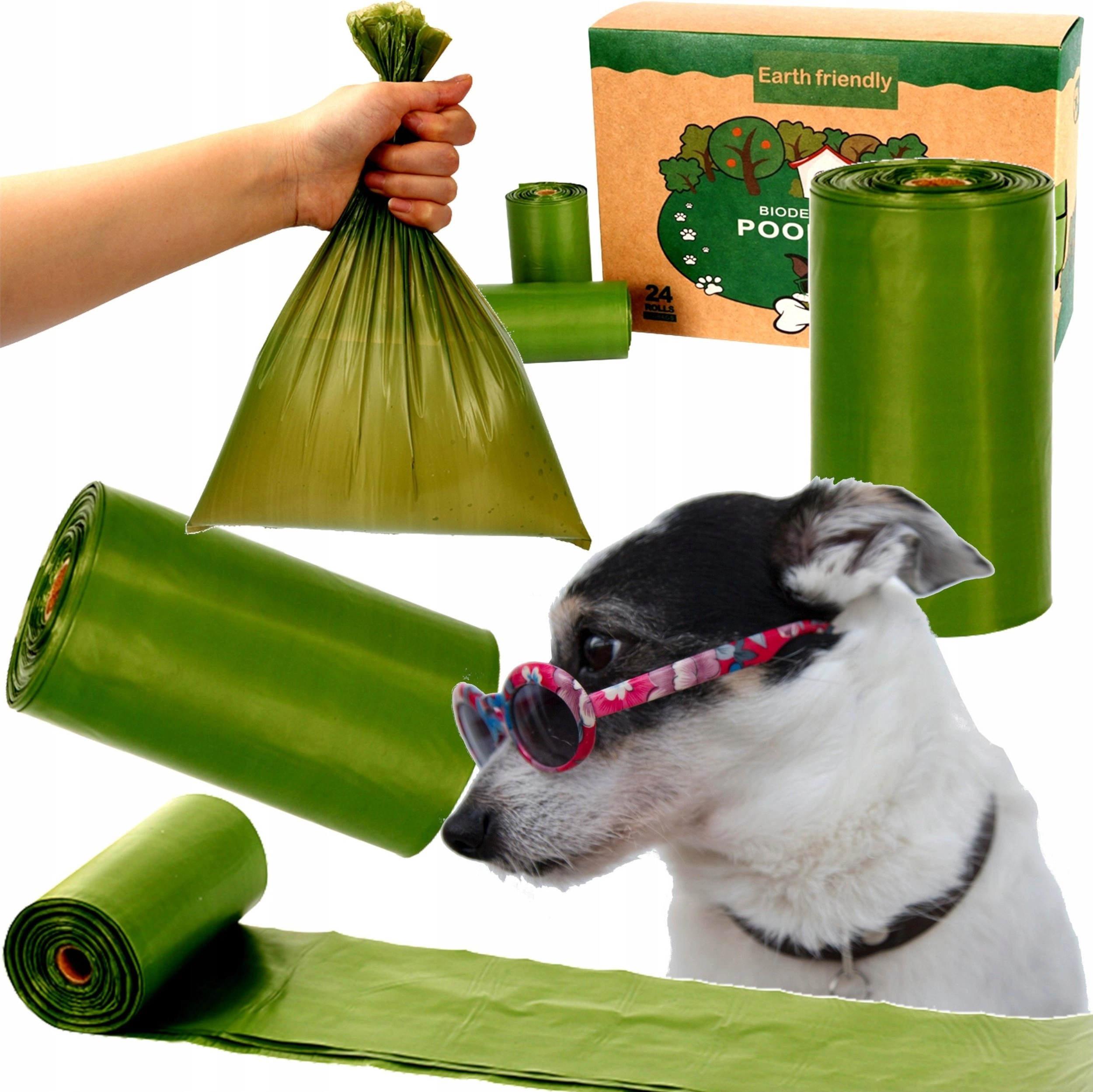 Dog excrement bags 360 pieces 24