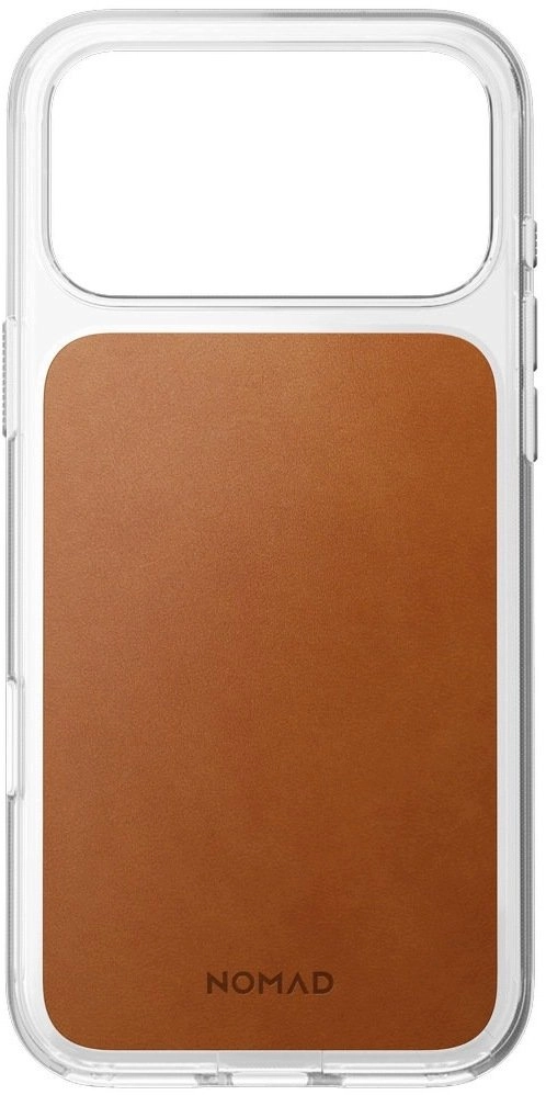 Nomad Nomad Clear Leather Case saddle