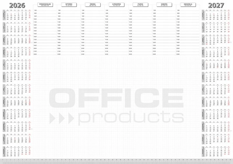 OFFICE PRODUCTS desk pad planner 2026/2027