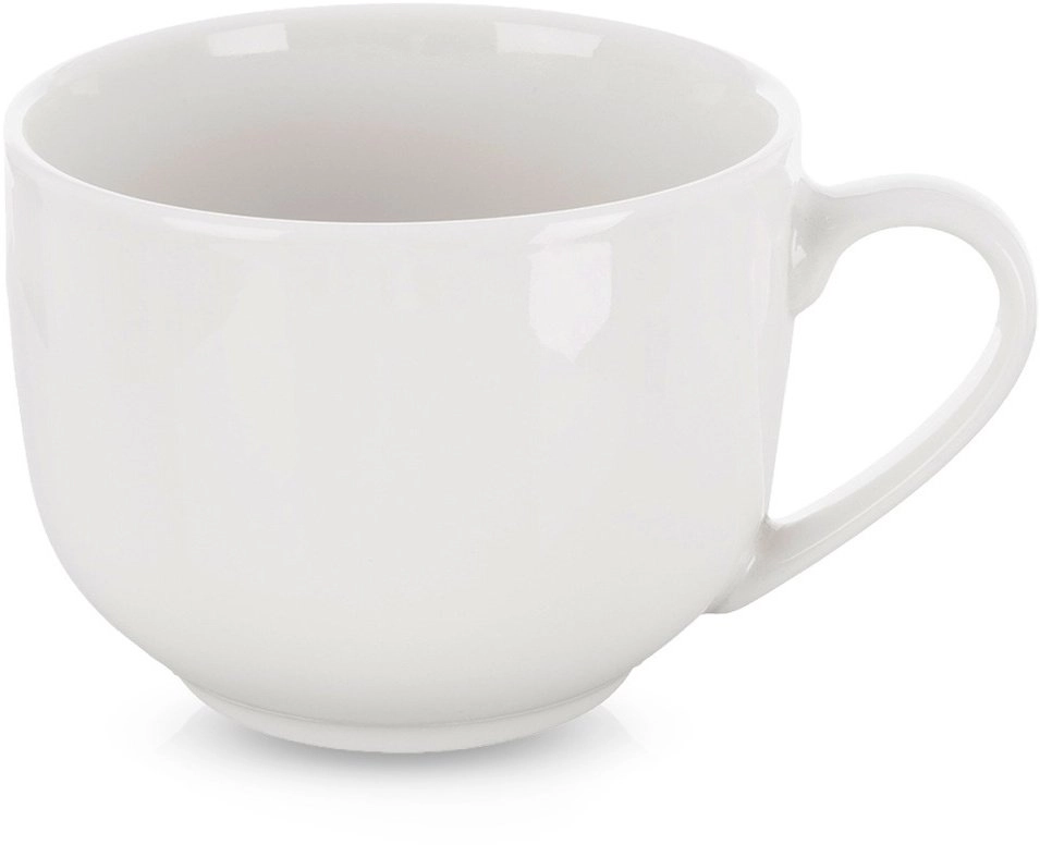 Orion Kubek porcelanowy biały XL MONA