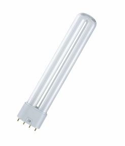 Osram DULUX L Energiesparlampe 18W/830 2G11