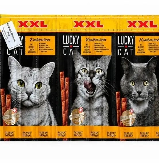 PENNY MARKT LUCKY CAT KABANOS POULTRY