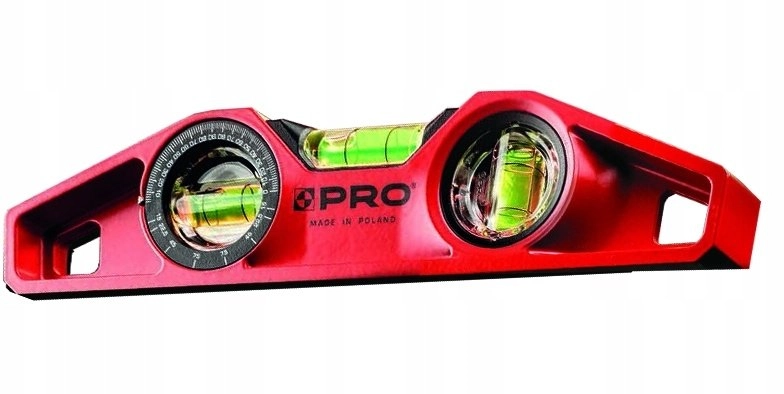 PRO POZIOMICA TORPEDO Z NASTAWNYM KĄTOMIERZEM