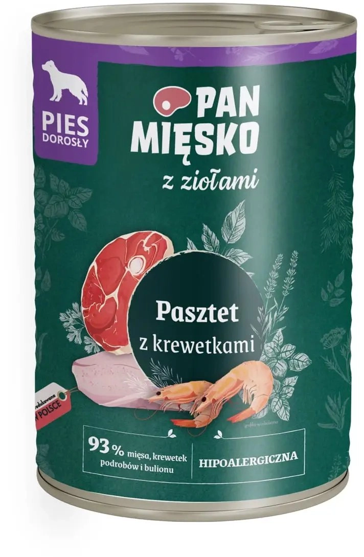 Pan Mięsko Karma mokra dla psa