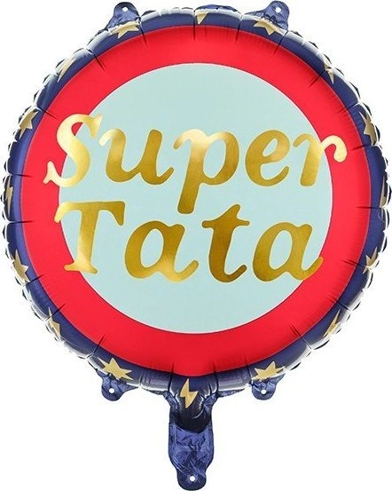 PartyDeco Foil Balloon Super Dad`s Dad`s