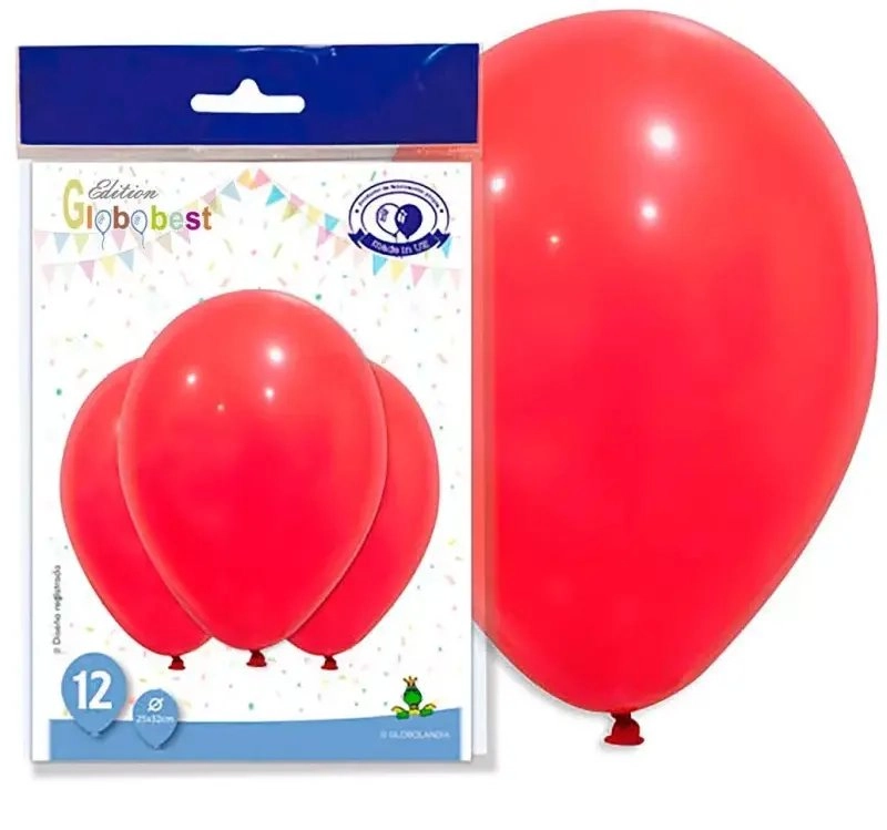 BALLOONS 5106-45 OVAL 12PCS PACK 32X25C