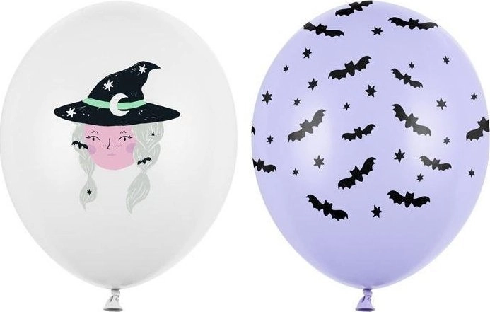 PartyDeco Witch Balloons 30cm 50pcs 508408