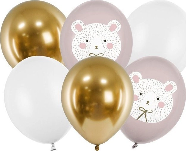 Polar bear balloons 30 cm 6
