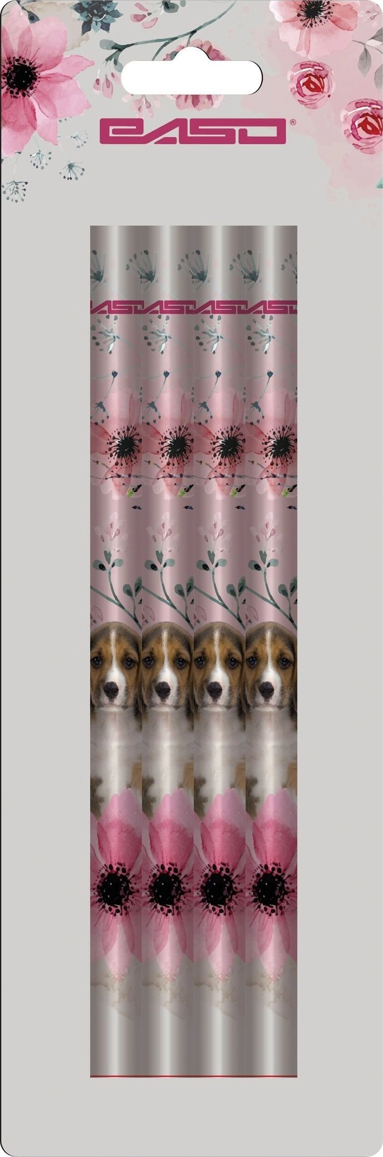 Paso 18-9044PS Dog 4pcs pencils 18-9044PS
