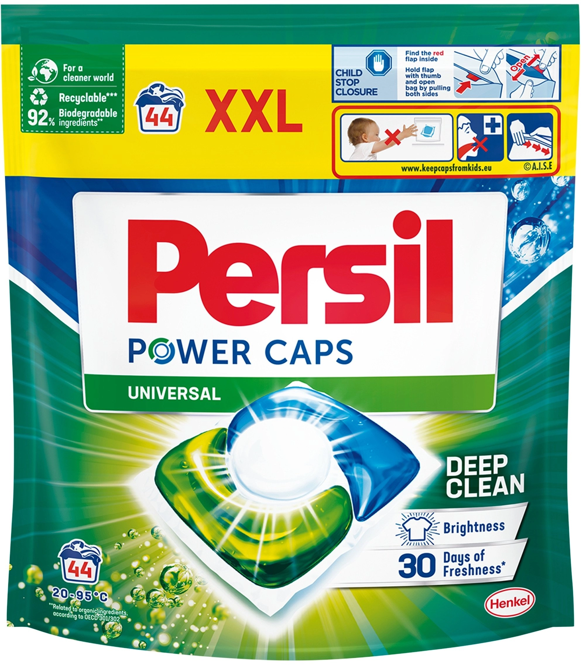 CAPS WASH PERSIL POWER CAPS WHITE