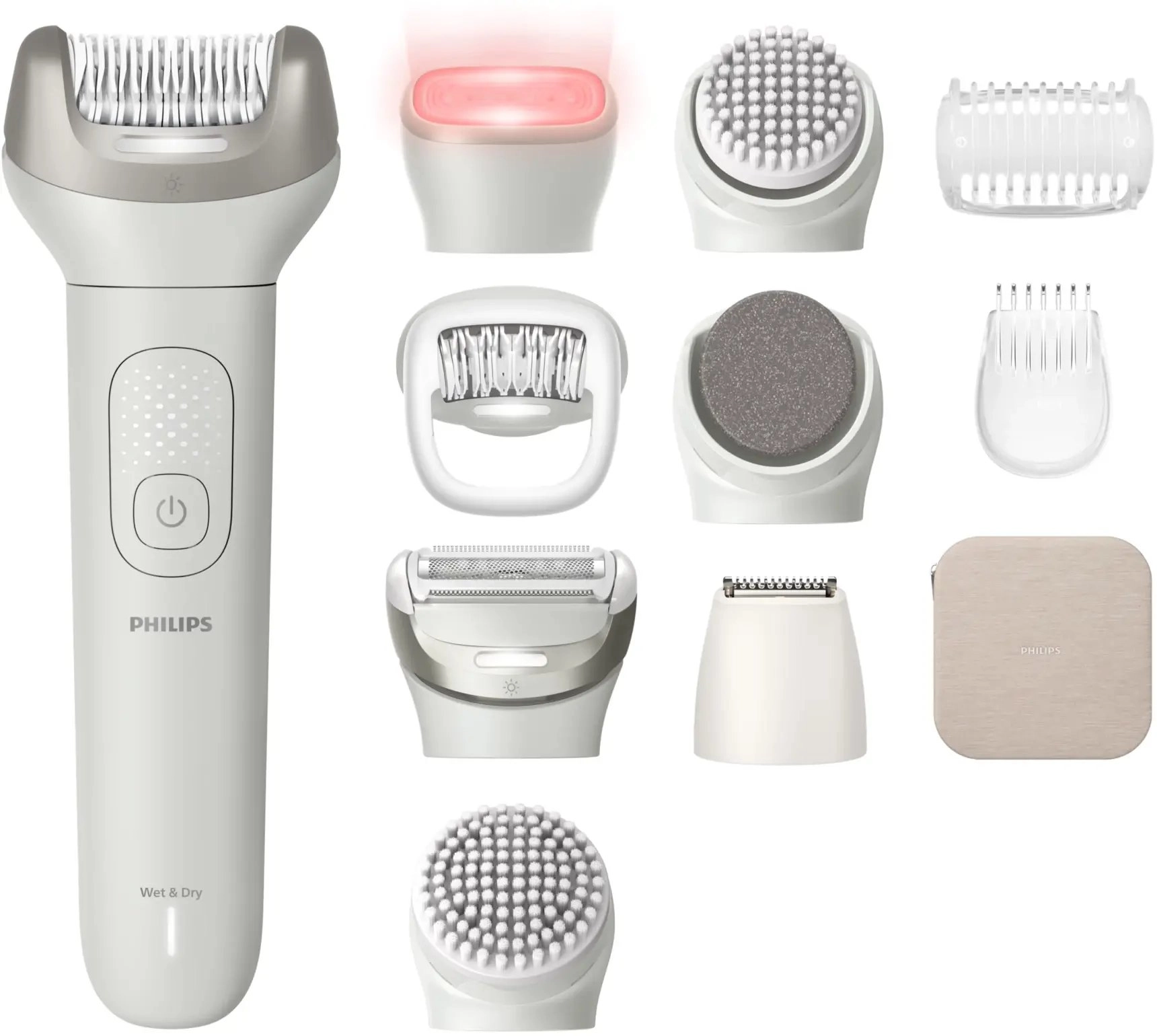 Philips BRE750/00 epilator 32 tweezers Grey