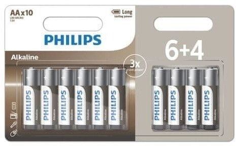 Philips LR6A10BP/10 Single-use battery AA Alkaline