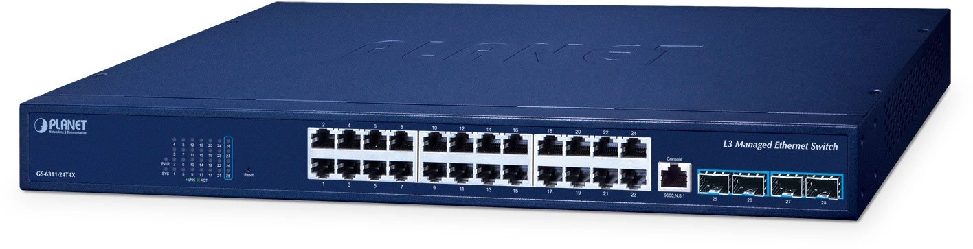 Planet GS-6311-24T4X 24-Port Managed Ethernet Switch