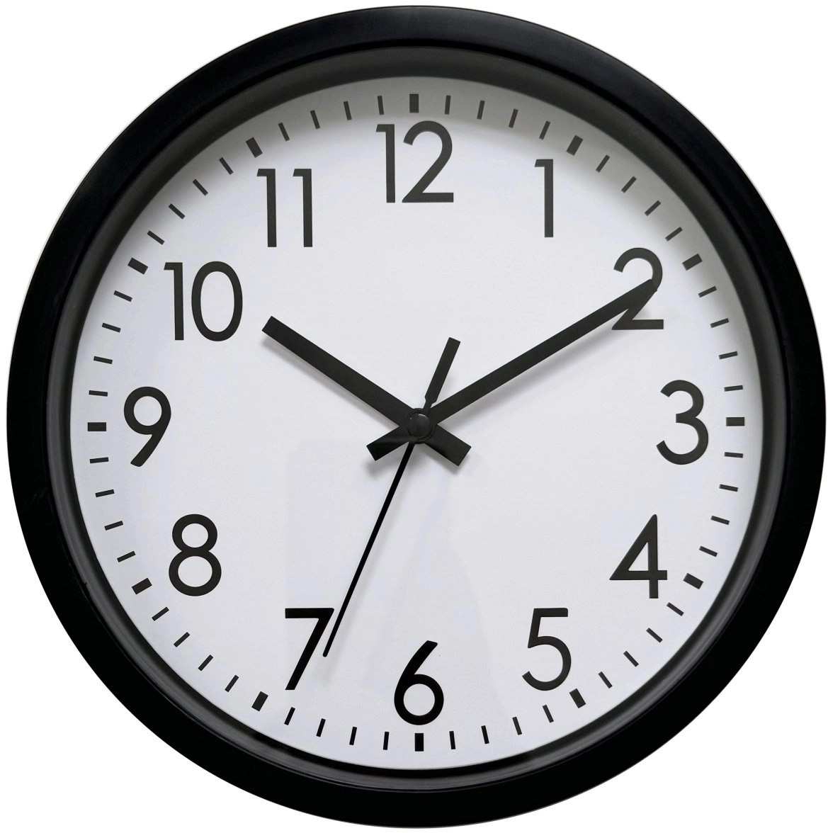 Platinet PLATINET WALL CLOCK DAYFLOW BLACK