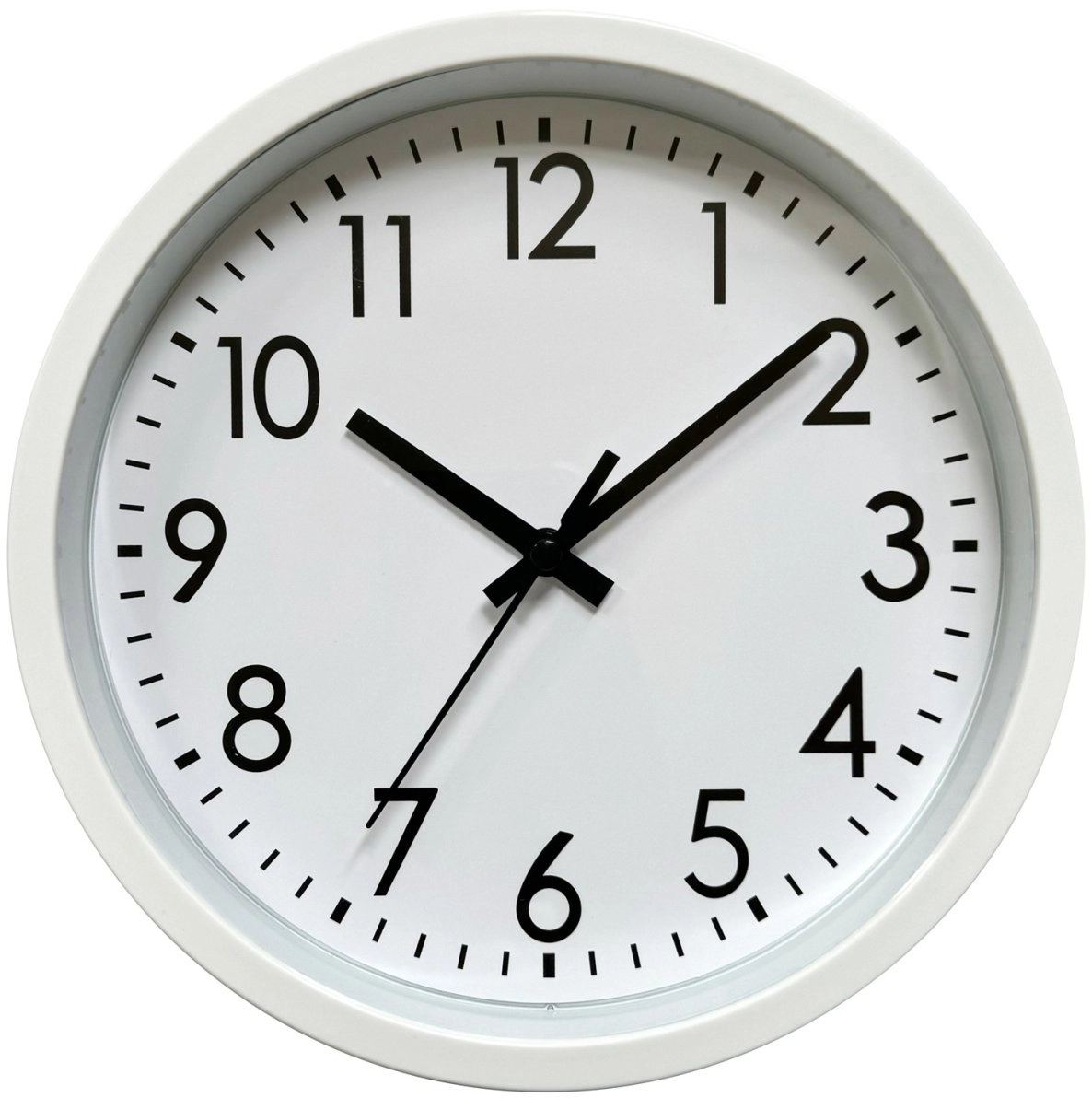 Platinet PLATINET WALL CLOCK DAYFLOW WHITE