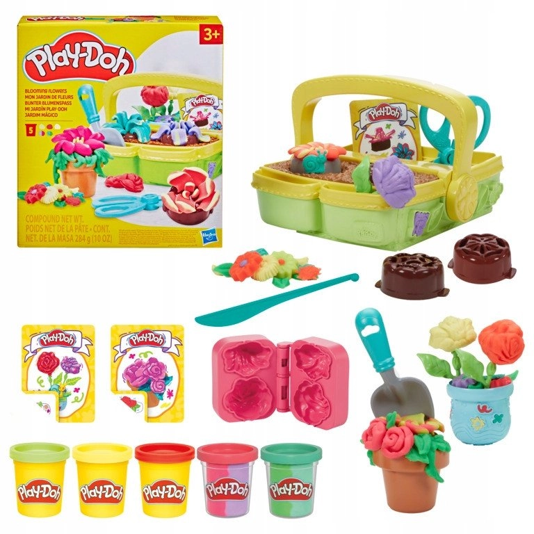 TOY PLASTLN PLAYDOH BLOOM FLOWERS G0492
