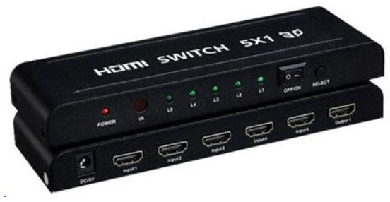Premiumcord Hdmi Switch 5:1 With Remote