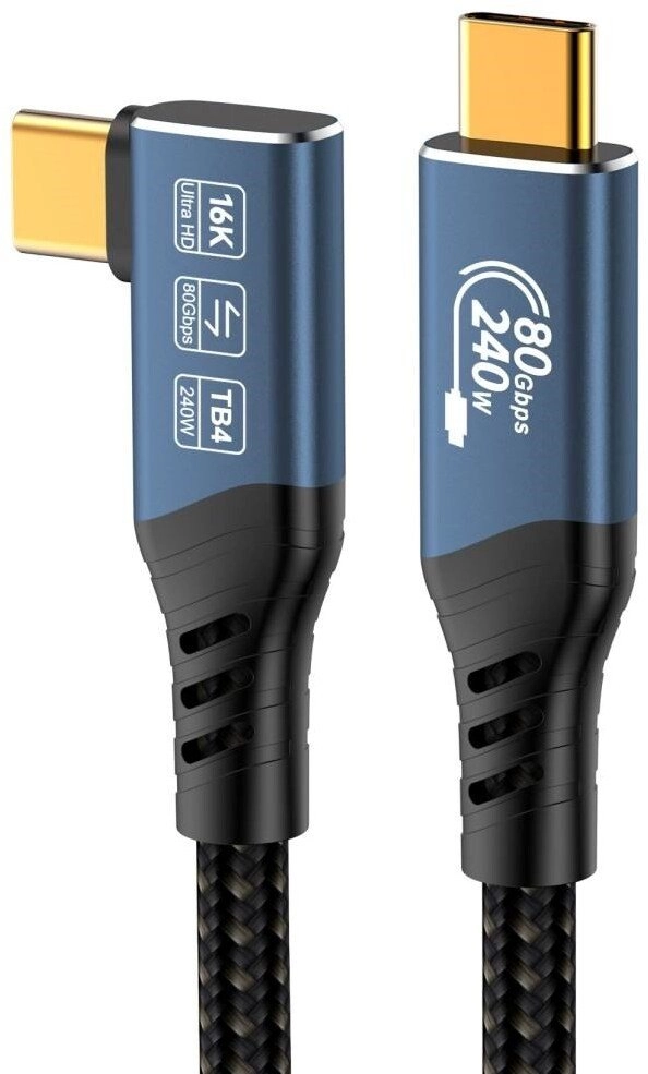 USB4™ Ver2.0 80Gbps 16K@60Hz 240W