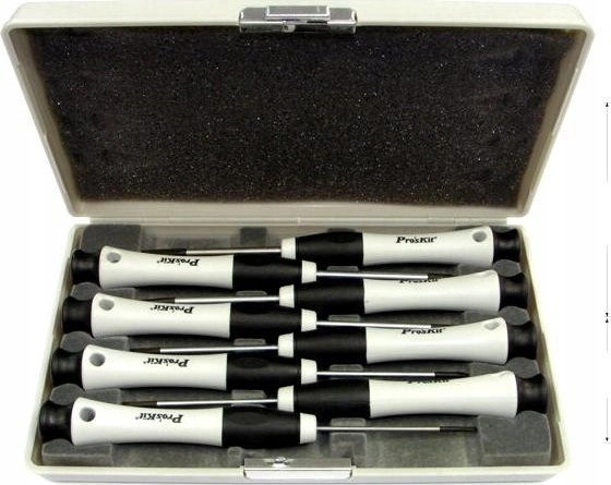 Skrūvgriežu komplekts 8 gb. 8PK-SD002N Pros`Kit