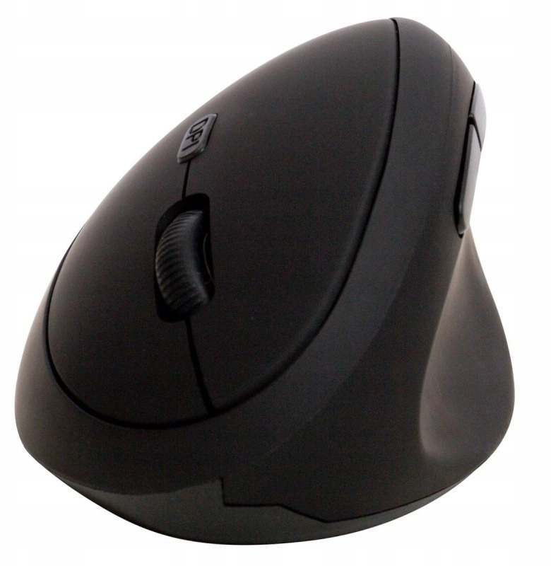Q-CONNECT ergonomic vertical wireless mouse  6-button