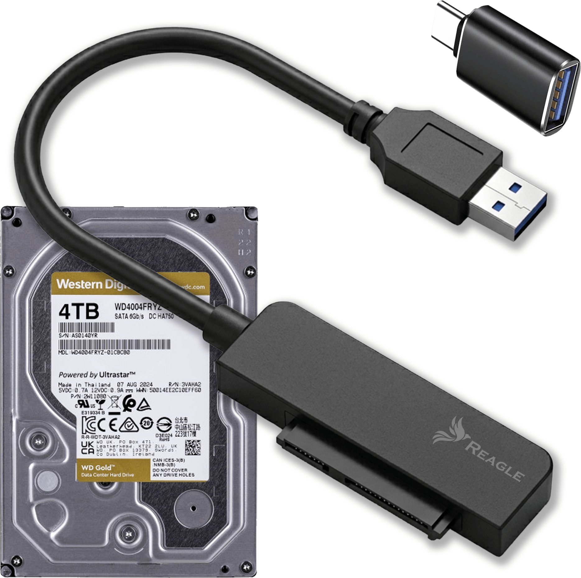 Stacja dokująca Qoltec Adapter SATA USB