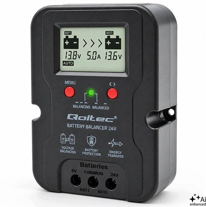 Qoltec Balanser napiÄcia 24V do akumulatorów