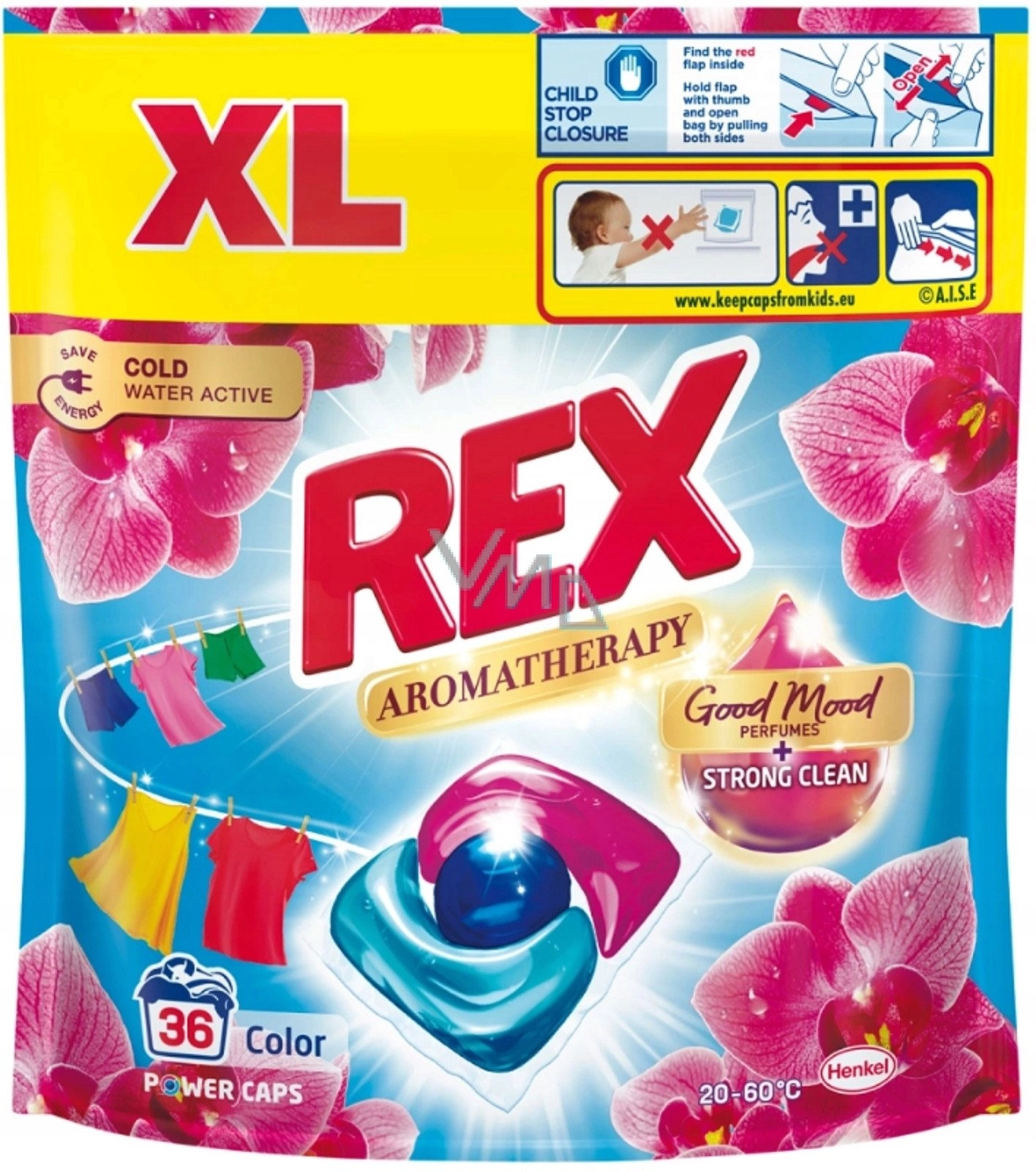 Rex Aromatherapy Power Caps Orchid Uniwersalne