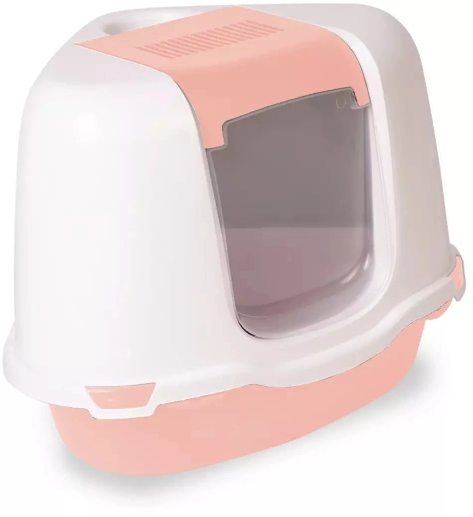 PETMAX Closed corner litter box Ella