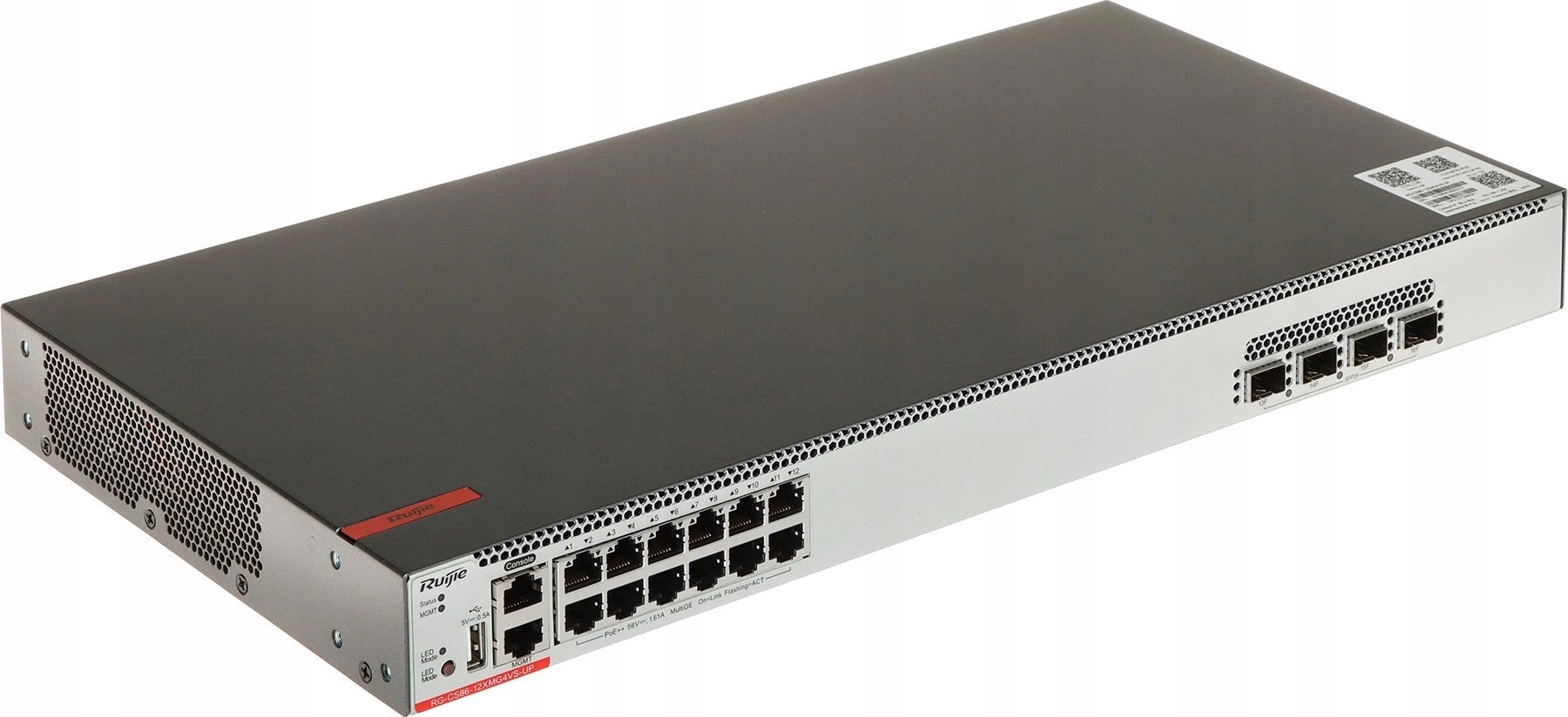 POE SWITCH RG-CS86-12XMG4VS-UP 12-PORT SFP28 RUIJIE