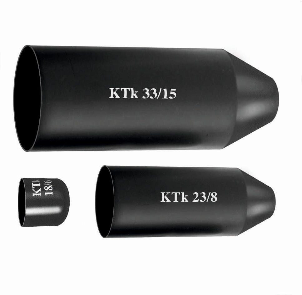 Radpol heat shrink cap for cable