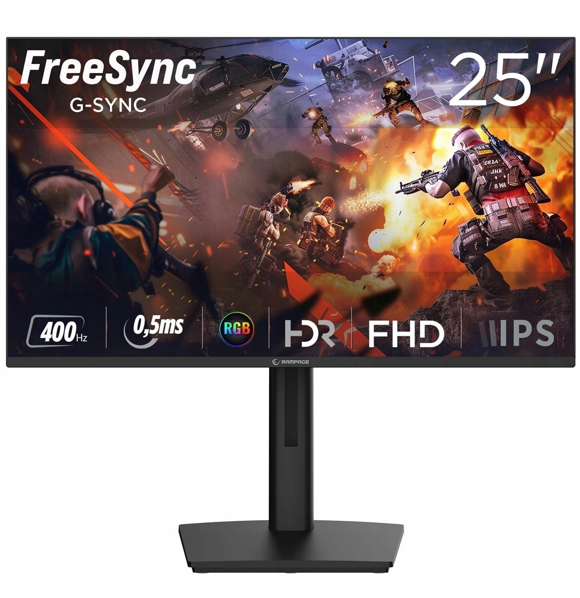 Monitor Rampage Rampage TITAN TT25F400F 25``