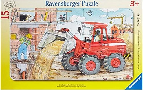 Ravensburger Puzzle 15 Koparka 367221