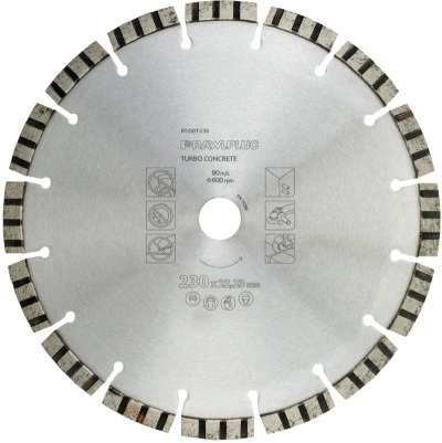 125X22.23MM TURBO CONCRETE HEAVY DUTY