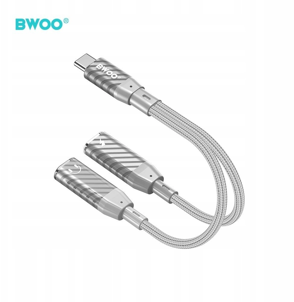 BWOO BZ68 2in1 adapter 2x USB-C