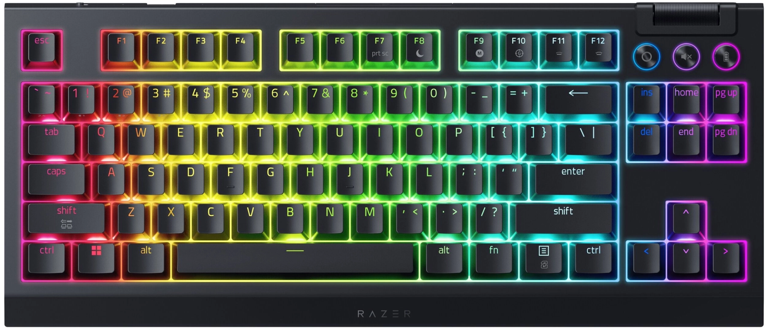 KEYBOARD RAZER BLACKWIDOW V4 TENKEYLESS 473660