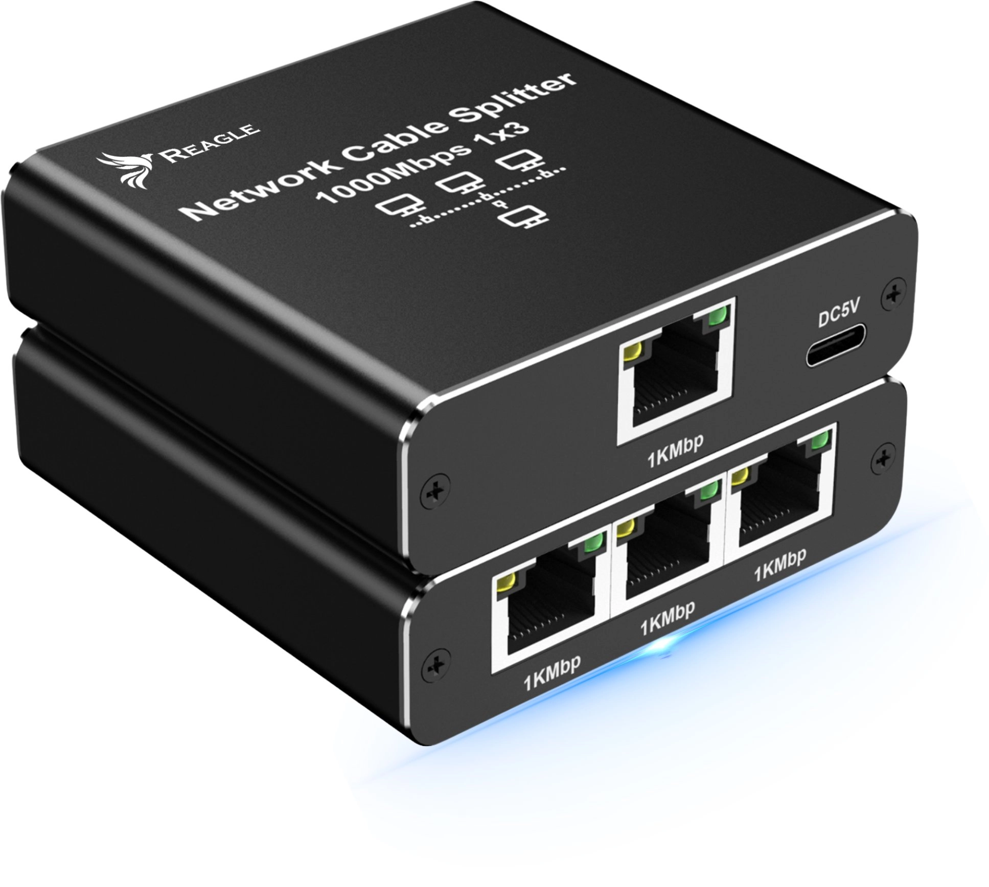 Reagle Reagle Adapter Rozdzielacz Switch Splitter