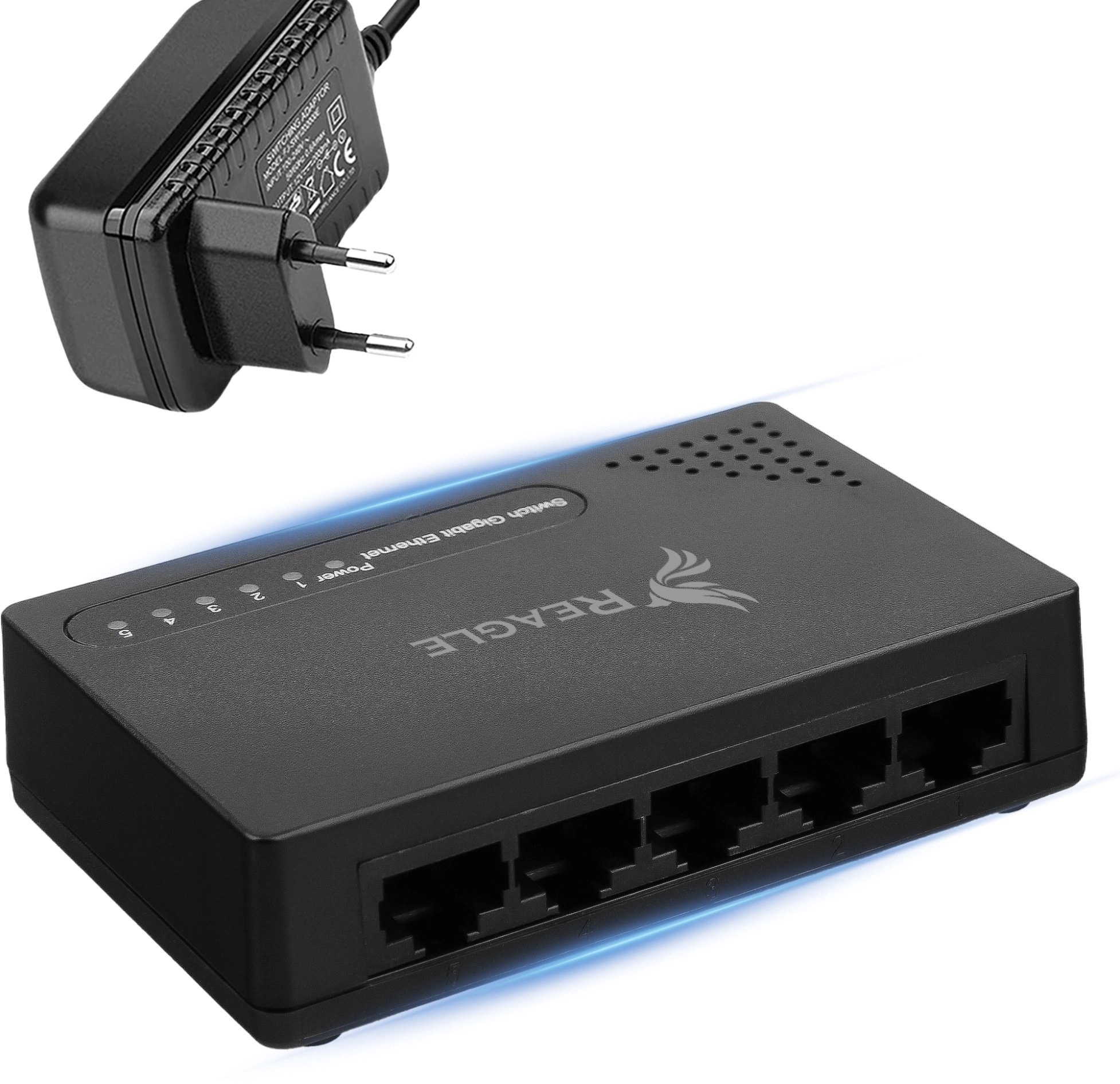 Switch Reagle rozdzielacz LAN 5 portów