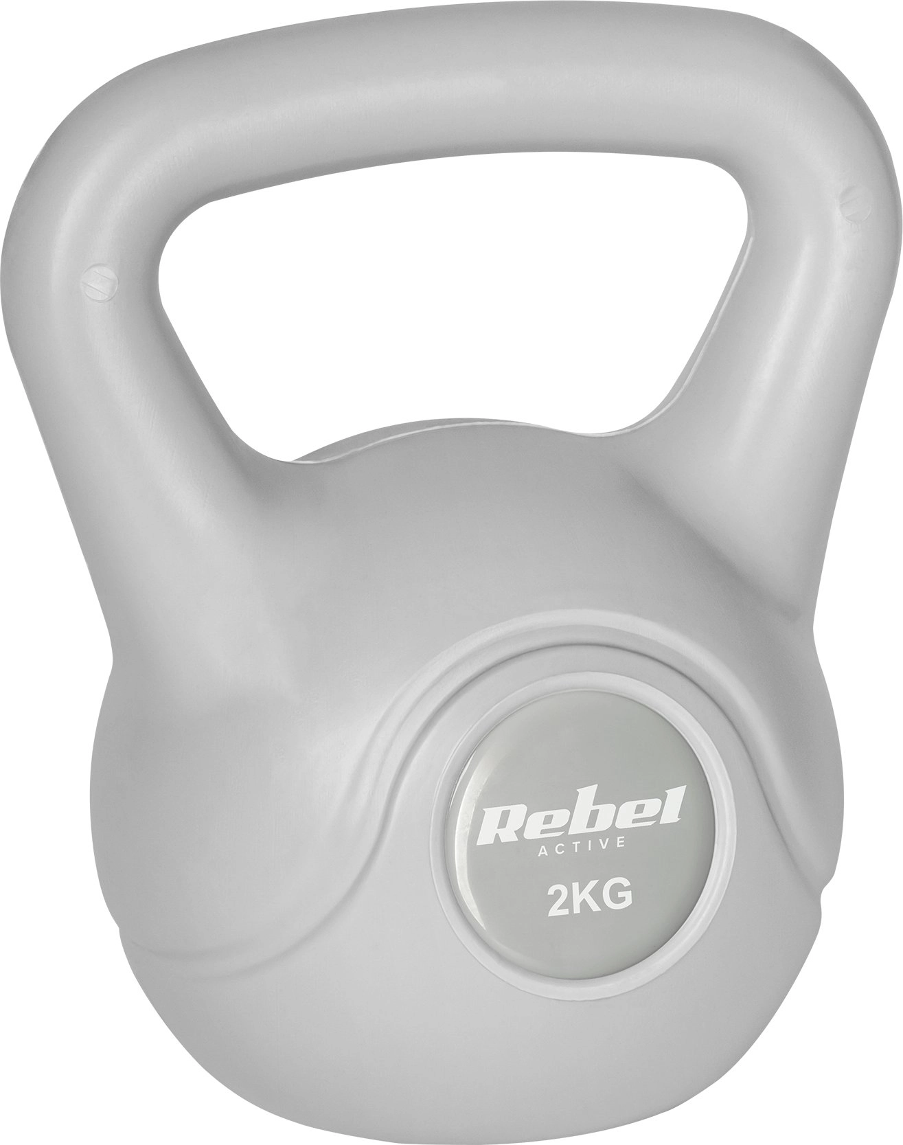 Bitumen kettlebell 2 kg gray REBEL