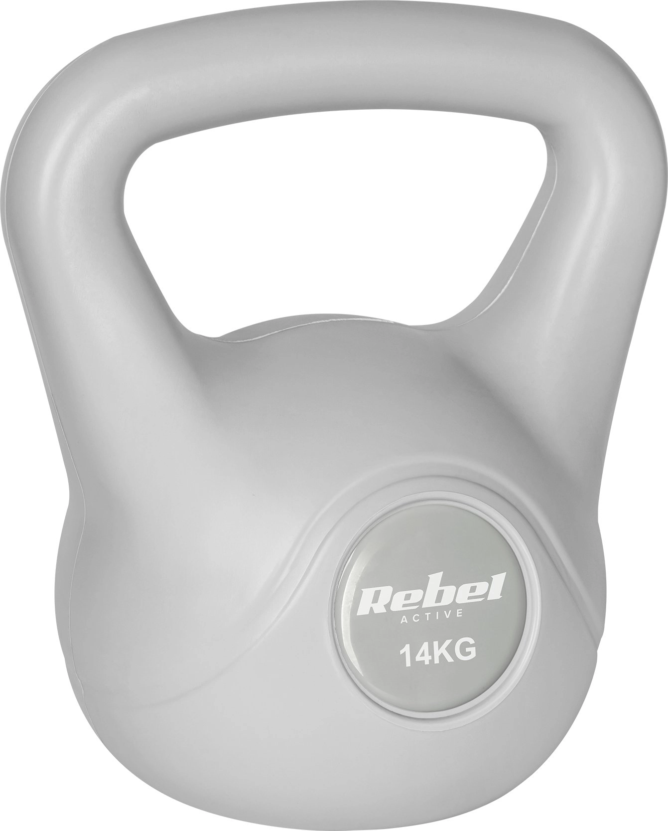 Bitumen kettlebell 14 kg gray REBEL