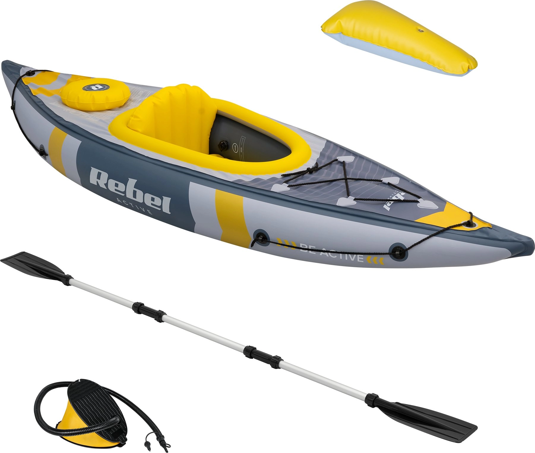REBEL ACTIVE inflatable kayak 282x90x43 set
