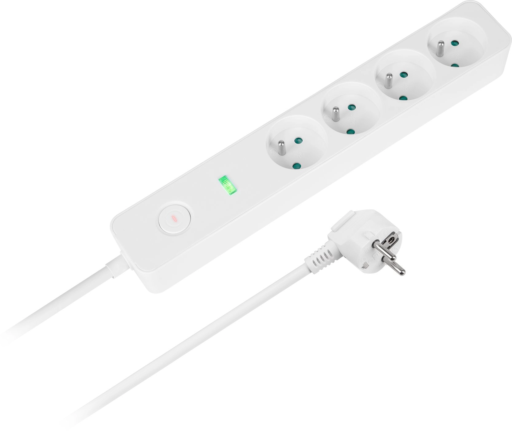 Rebel 4-socket power extension cable with