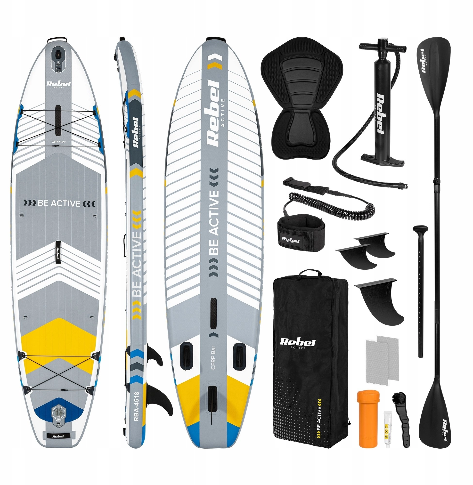 SUP board REBEL ACTIVE PRO RBA-4518