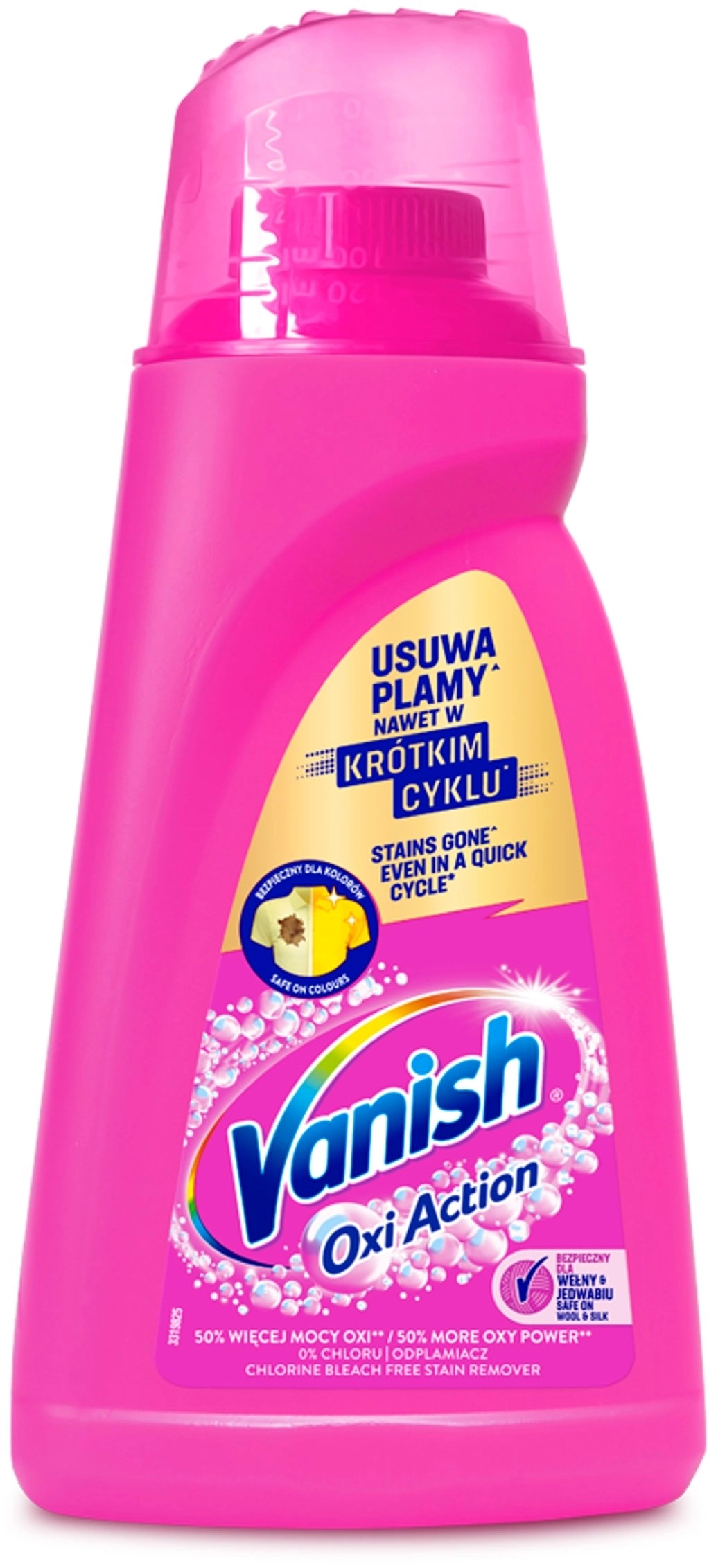 OXI ACTION PINK GEL STAIN REMOVER