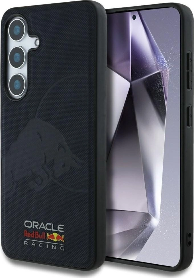 Red Bull Leather Meshed Debossed Bull