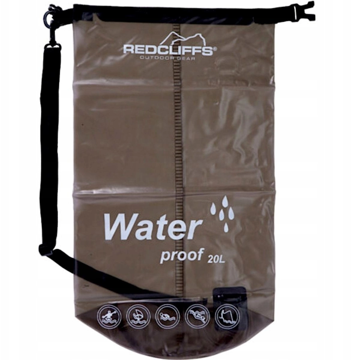 Redcliffs WATERPROOF TOURING BAG 20L BLACK