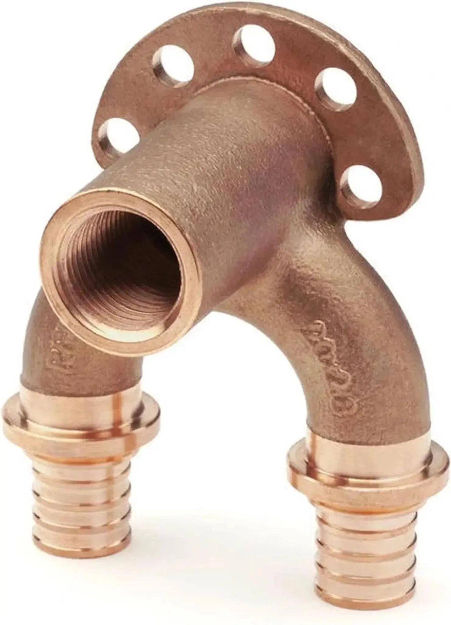 Rehau Wall elbow with thread. internal