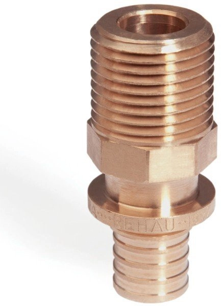 Rehau Adapter connector with external thread