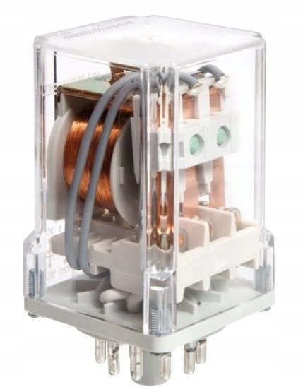 Industrial relay 4P 10A 110V DC