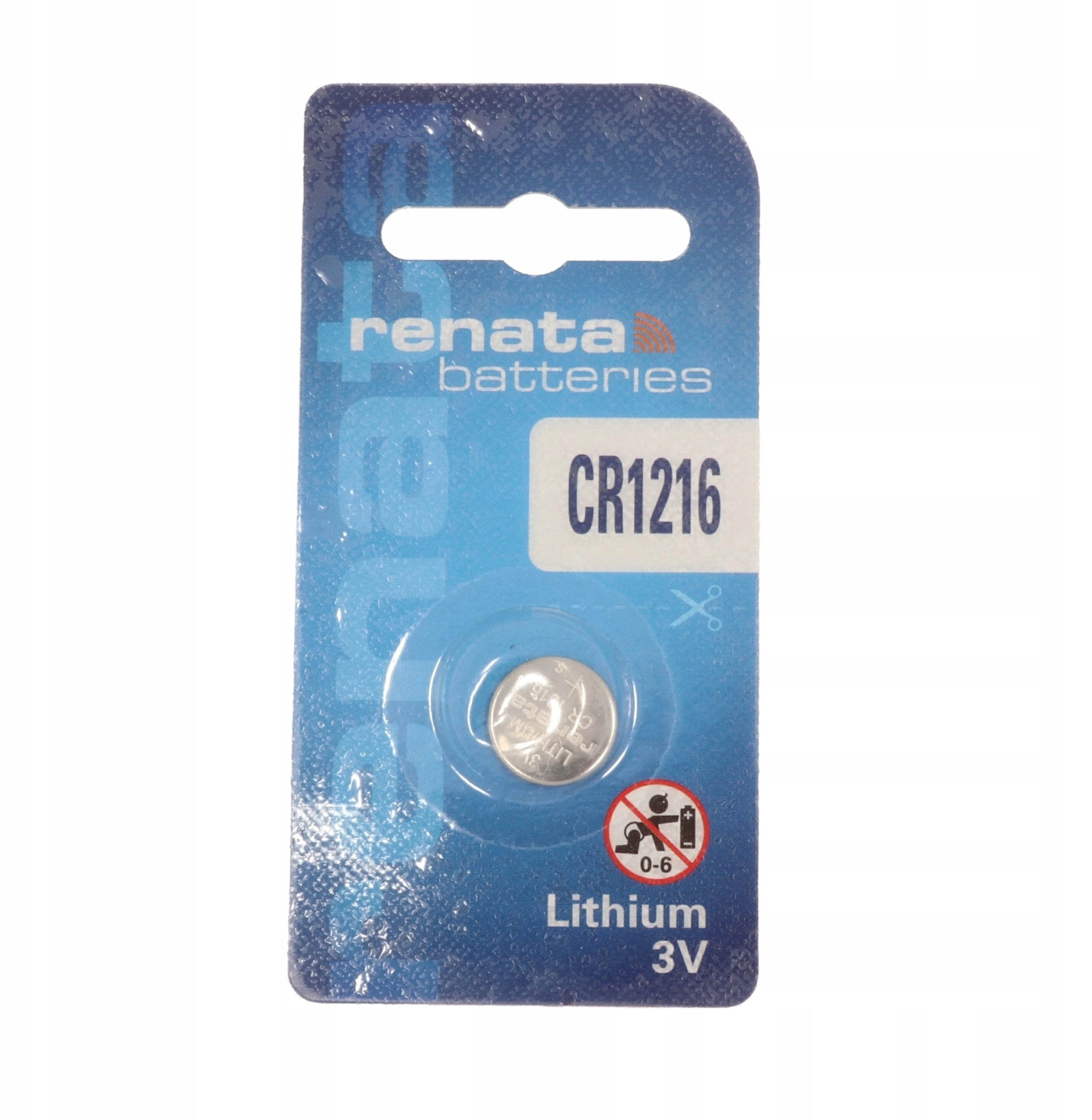 1216 Lithium 3V Tablet Battery RE1216