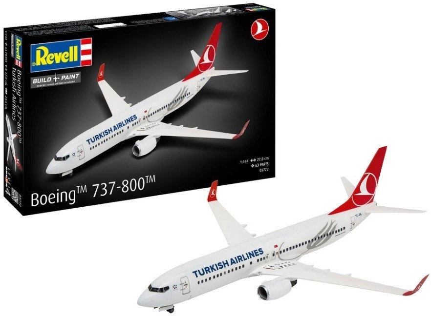 Model plastikowy Samolot Boeing 737-800 Turkish